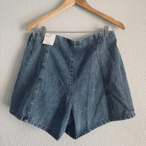 NWT Vigoss Denim Faux‎ Wrap Skort SEE DESCRIPTION - Picture 7 of 7